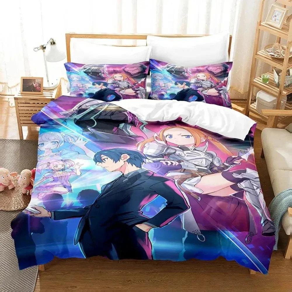 SsssGridman Bedding Collection Single Twin Full Queen King Size Bed Collection Adult Kid Bedroom Duvet Cover Collections Anime Parure De Lit Bed