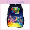 Рюкзак Super Mario Bros для детей из дышащего нейлонового материала для школы