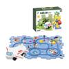 Электромобиль собранный Roving Into Spacescene детский пазл 13 шт. Трек автомобиль пазл креативные игрушки подарочная коробка упаковка B026