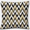 Black Geometric Printing Pillowcase Home Decoration Car Sofa Cushion Cover