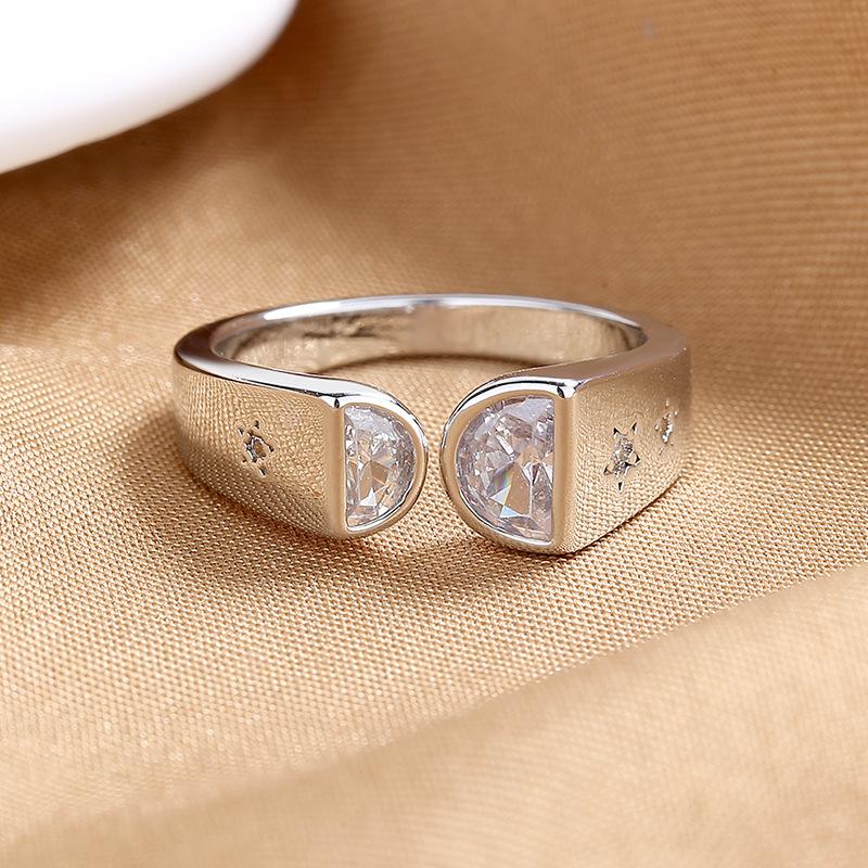 Классическое кольцо Lindon из медного сплава с цирконием, женские ювелирные изделия, свадебный подарок для вечеринки