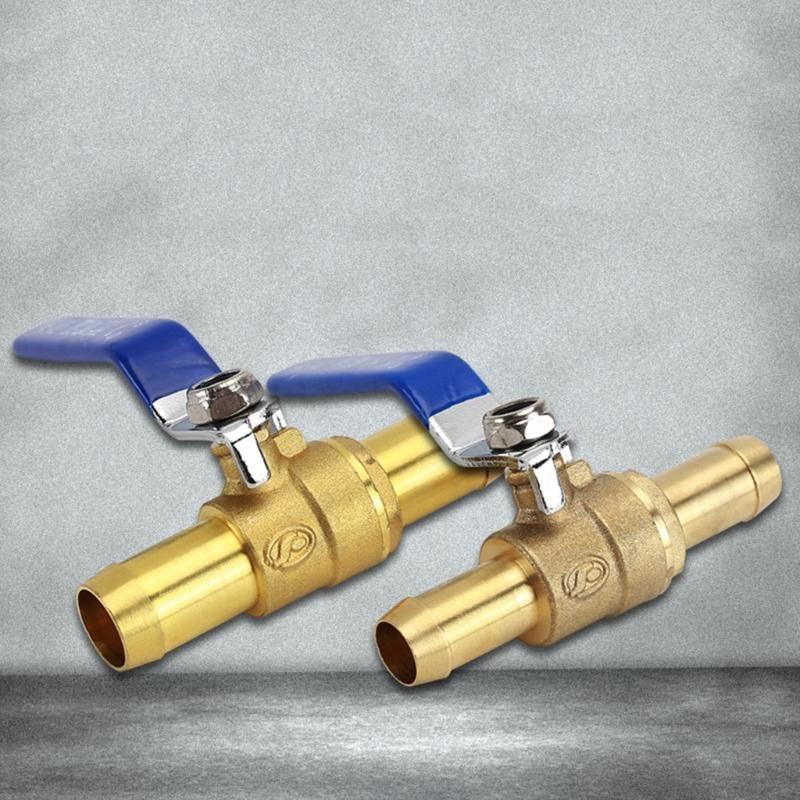16mm Brass Barb Switchs Secure Connection Secure & Reliable Brass Shut-off Connectors Enhanced Water Flows Control