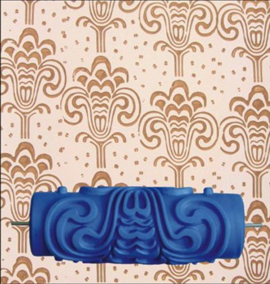 5-дюймовый ролик с рисунком для жидких обоев - Инструмент для DIY-точечной росписи и покраски стен