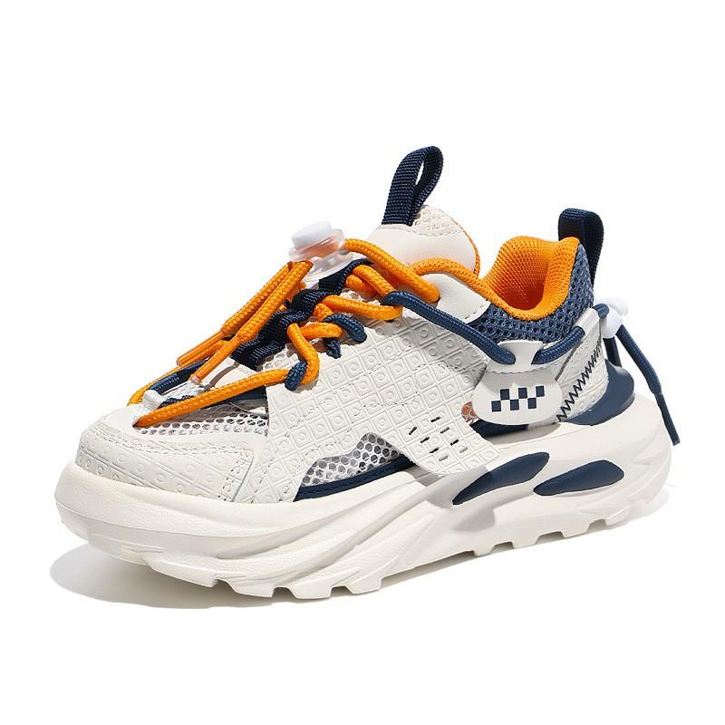 Youth style shoes Boys Breathable Mesh Running Shoes Lightweight Sport Sneakers Kids Outdoor Indoor Use