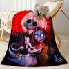 Nightmare Before Christmas Blanket Soft Warm Cozy Great for Office Chair Bed Office Four Seasons Multipurpose Playful Design