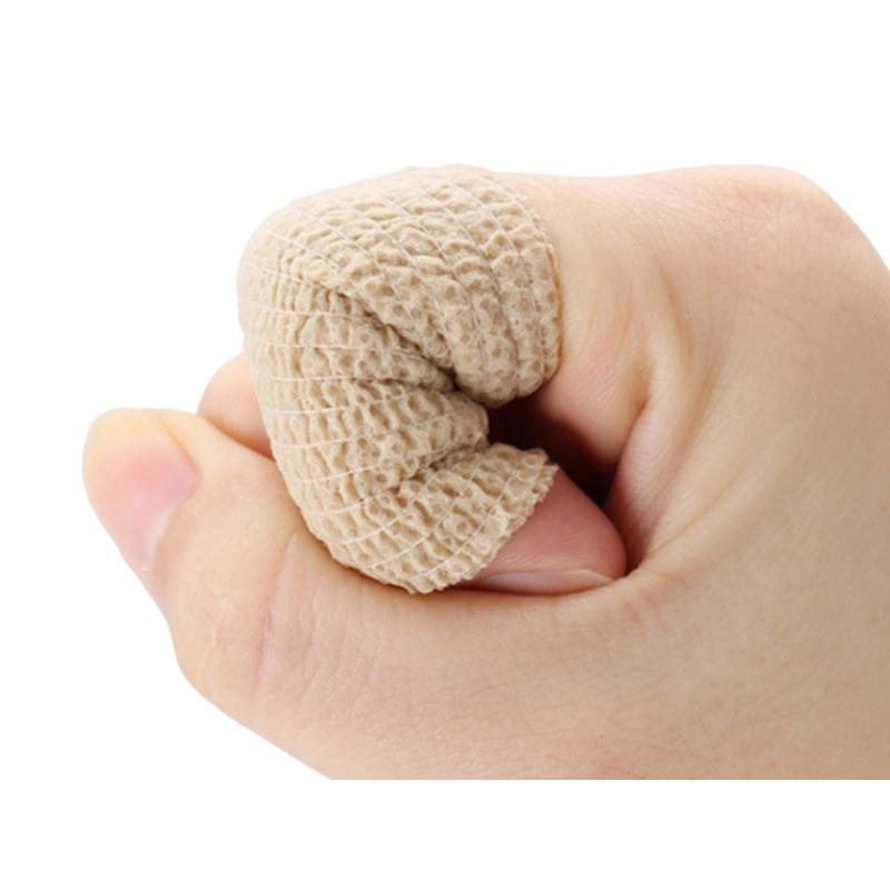 Многофункциональный самоклеящийся эластичный бинт длиной 4,5 м для занятий спортом на открытом воздухе, защита для пальцев, запястий, лодыжки, наколенника