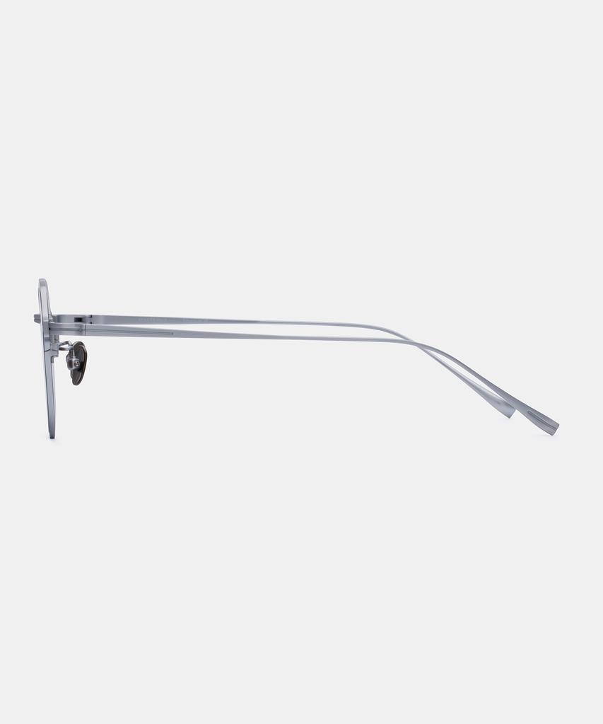 Maeteupeojeu Mp-09 Титановые Красные Солнцезащитные Очки Серебристые
