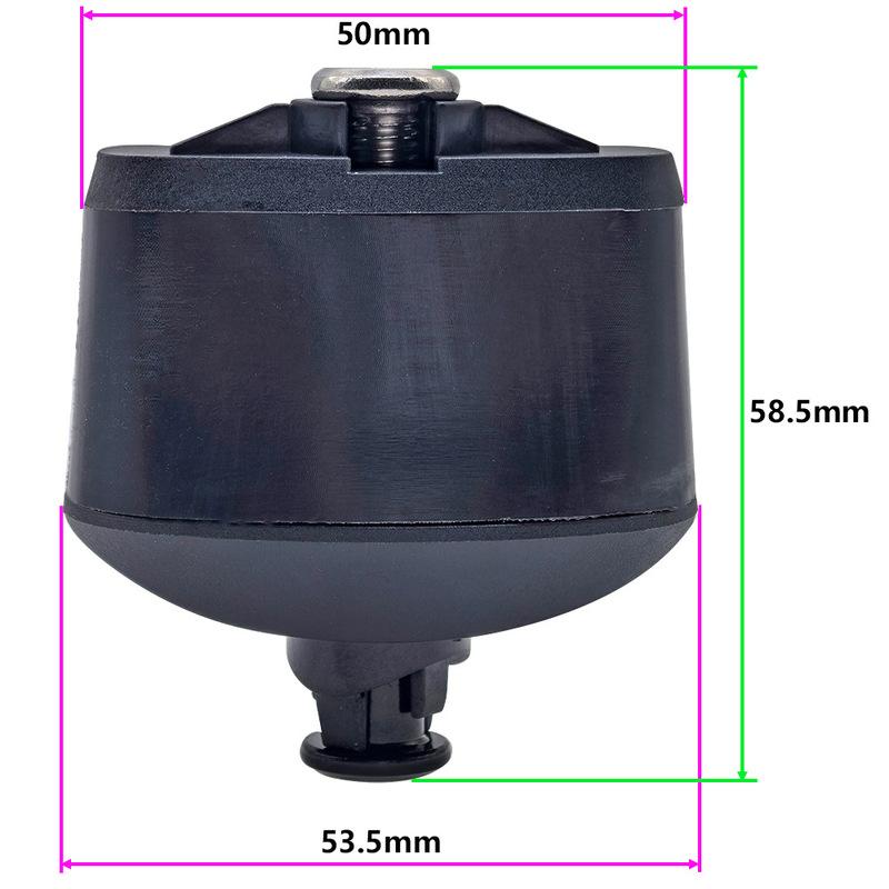 Folding Bicycle Rear Bumper Shock Absorber Hardened-TPU Lightweight Square Shock Absorber For Brompton For Pline Bike Accessory