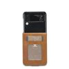 Кожаный чехол с принтом под теленка для Samsung Galaxy Z Flip 7 FE 6 5 4  5G Flip6 Слот для карт Кошелек Flip4 Подставка Чехол Ультратонкий