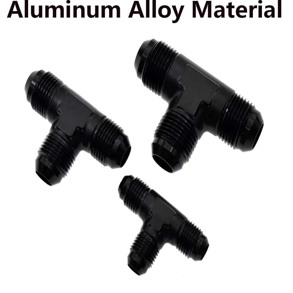 Modified car parts oil cold joint brake three-way quick connection oil pipe AN3-AN12 three-way conversion head oil cold