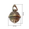 Gluttony Brass Handicraft Key Car Button Bronze Bell Gift Decoration Pendant