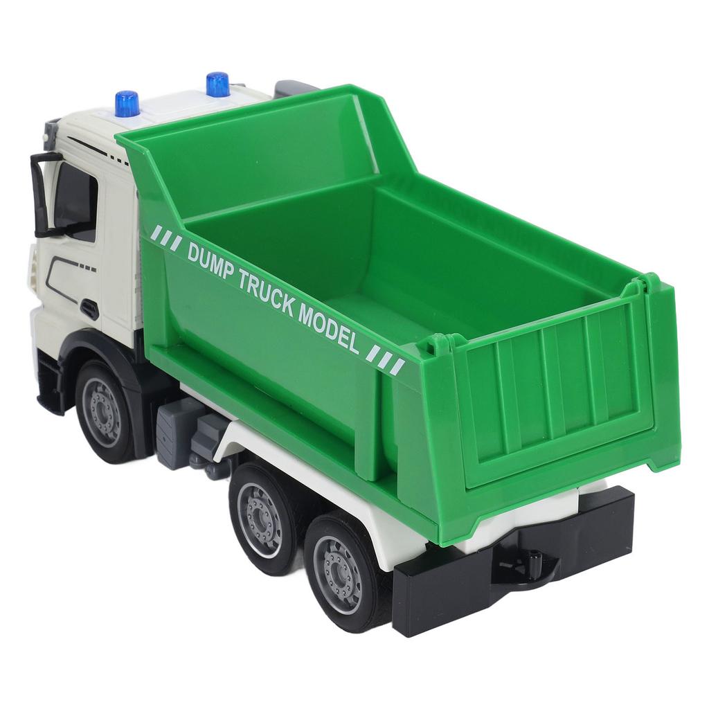 Игрушка мусоровоз со светом и звуком, перезаряжаемая, симуляция, дистанционное управление, санитарный грузовик