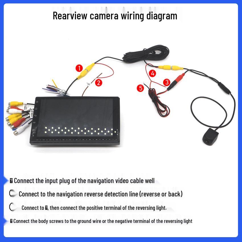 Широкоугольная камера заднего вида для автомобилей Volvo S60/S90/S40/V60/C40/XC60/XC40