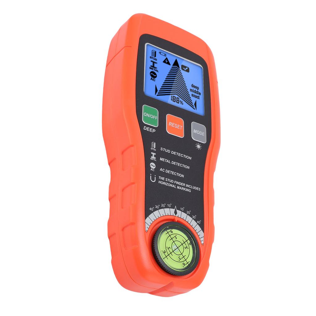 Stud Finder Wall Scanner LCD Display Handheld Portable Wall Wood Metal Stud Detector for Wood AC