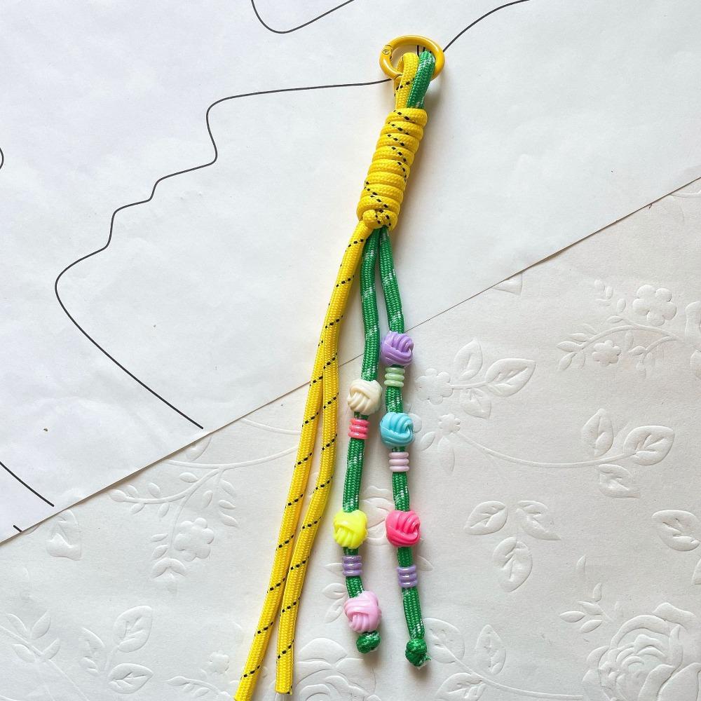 Ретро Нейлоновая веревка подвеска Нейлоновый автомобильный брелок INS Braid Rope брелок автомобильный ключ подвеска