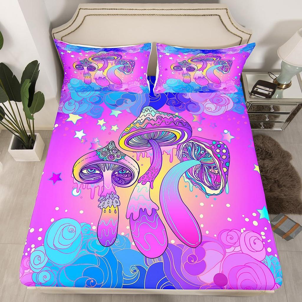 Постельное белье из трех частей с принтом текстуры коровьей шкуры для взрослых и детей