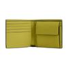 COACH Coin Wallet 10 Brand Logo Print Smooth Cowhide Wallet Mini Men's Yellow yellow