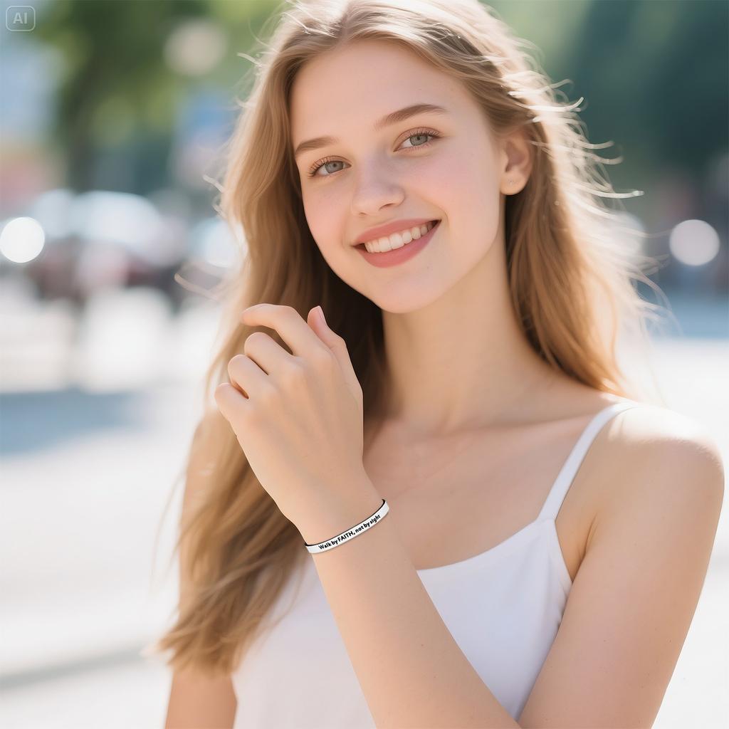 Подарок на конфирмацию / Подарок на первое причастие - Браслет для дочери, племянницы, внучки