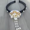 Pearl Hanbok Hairband Tassels Stage Dance Hair Hoop Gift Korean Headband  Children