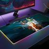 A-Аватар: Легенда об АангеES Коврик для мыши RGB-подсветка Коврик для мыши для ноутбука Коврик для мыши для ноутбука Игровой Коврик для компьютерного стола Игровые аксессуары