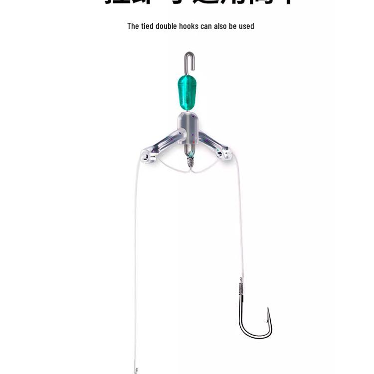 Улучшенный силиконовый вертлюжный коннектор-поводок с защитой от запутывания и быстрым отсоединением