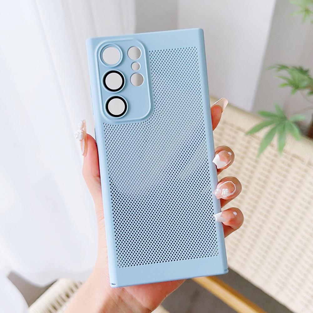 Ultra Thin Heat Dissipation Phone Case For Samsung Galaxy 20 S23 S24 Ultra S22 Plus S21 FE S20 A73 A53 A54 A52 A32 Cover
