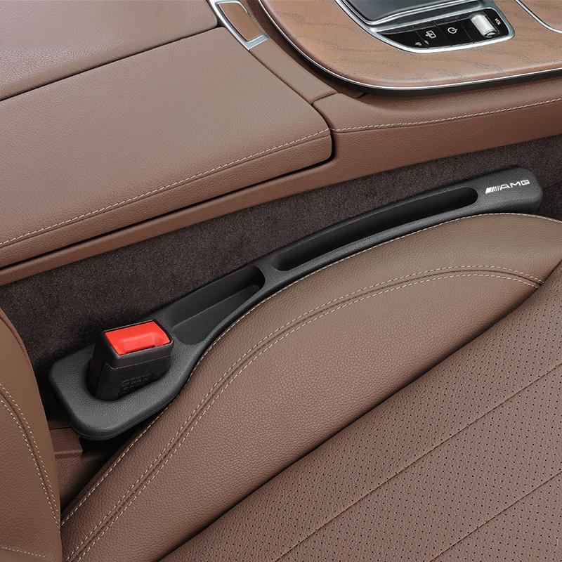 AABIE1 2pcs Car Seat Gap Filler Leakproof Padding Side Seam Plug Strips For Mercedes Benz AMG W201 W210 W204 W205 W203 W211 W212 W213