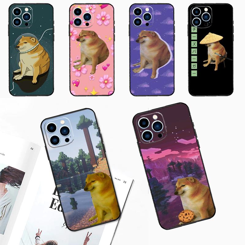 Funny Cheems Doge Case For Samsung Galaxy A54 A34 A14 A13 A23 A33 A53 A52 A32 A12 A56 A36 A16 A15 A35 A55 A17