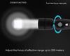 T6 Rechargeable USB High-Power LED Flashlight with Telescopic Zoom for Outdoor Use