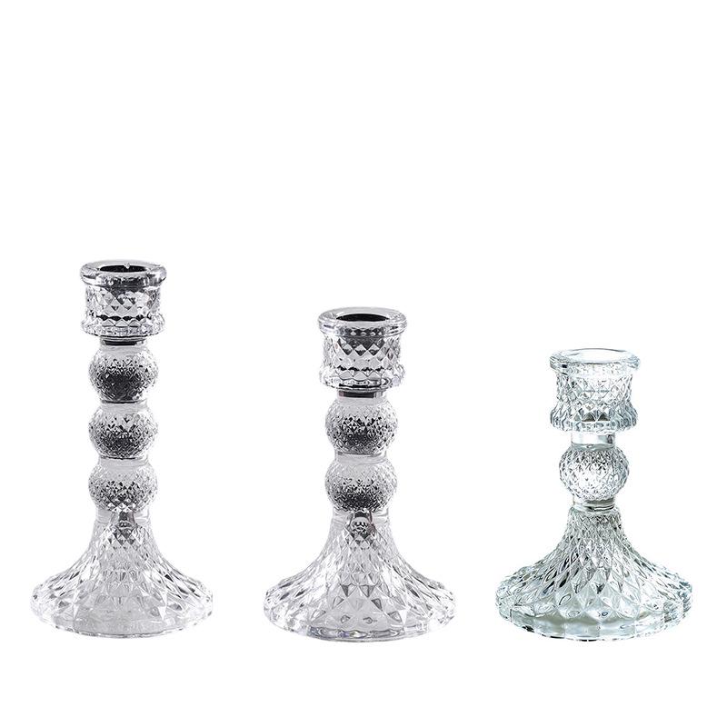 Винтажный французский хрустальный подсвечник для ароматерапии и создания атмосферы ужина