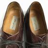 80s90s Vintage MEZLAN FLORENCE Model Cap Toe Business Shoes Brown Size 10.5M 28.028.5(USED)