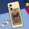 Арт-принт 'Кошка Императрица Таро' Для OPPO Reno 14F 13F 12F 11F 10 11 12 13 14 Pro 8T 7 8 Lite OPPO Find X6 X5 X8 X9 Pro Чехол