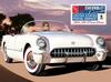 PLATZ AMT Масштаб 1953 Chevrolet Corvette Серия почтовых марок USPS Пластиковая модель AMT1244 1/25