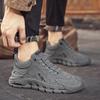 Модная мужская повседневная обувь 2025 Осень Модная уличная обувь для бега Удобная платформа Нескользящая повседневная обувь Кроссовки Рабочая обувь