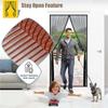 1 Set Magnet Door Screen Net Anti Mosquito Insect Fly Bug Curtains Net Door Screen Kitchen Curtains Magnet Door ScreenNet