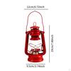 Camping Kerosene Oil Lamp, Tabletop Lighting Solution with Handle for Various Settings