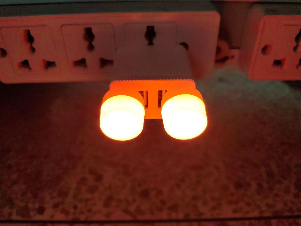 Многоцветный светодиодный USB ночник: Красный, Синий, Зеленый, Фиолетовый, Розовый - Атмосферное освещение