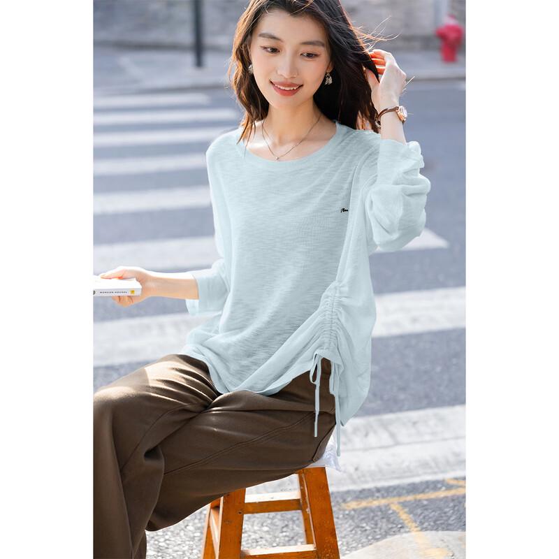 Mocana Loose Fit Dopamine Long Sleeve Knit Top