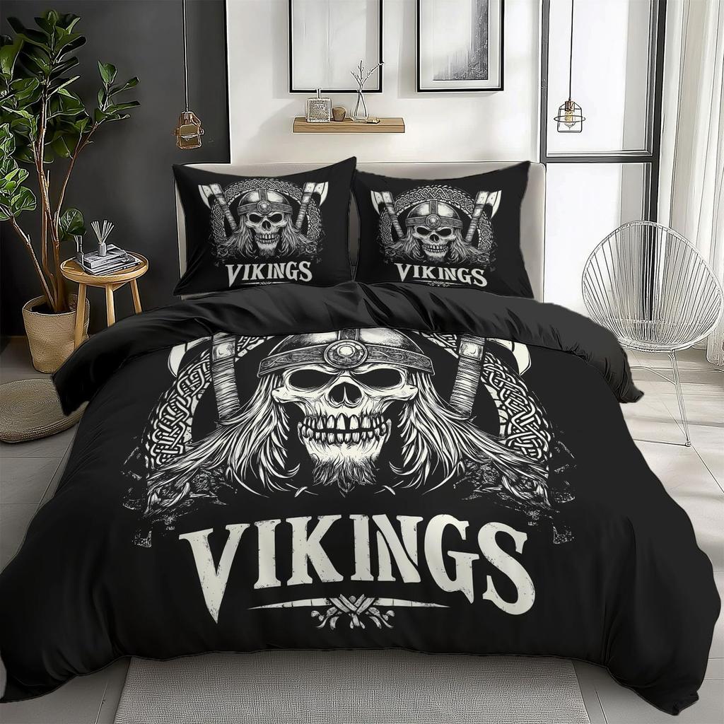 Комплект пододеяльника Axe для подростков, взрослых, мужчин, размер Queen, легкий пододеяльник с 2 наволочками, традиционный комплект постельного белья для битвы, без одеяла