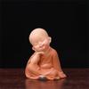 Decoration Desk Miniatures Little Monk Figurine Monk Ornament Buddha Monk Statue Small Monk Status