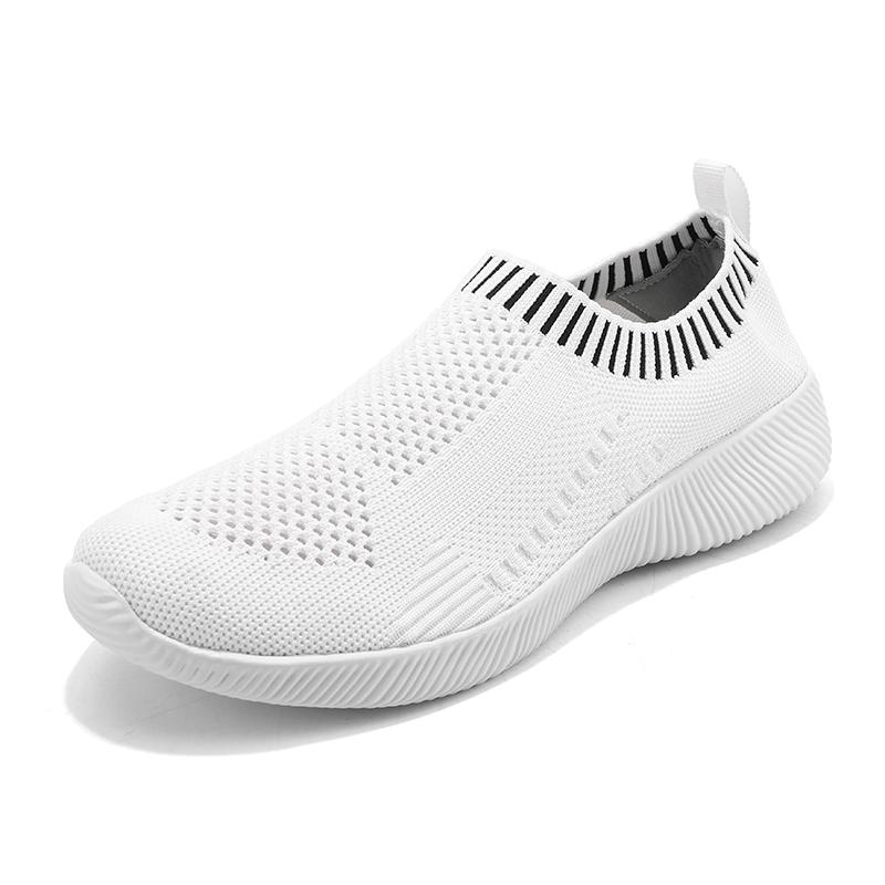 Women Light Breathable Spring and Autumn New Large Size Flat Shoes Leisure Sports Love Walking Shoes Cover To Wear