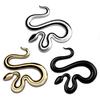 Car Exterior Decor Zinc Alloy Snake Shape Auto Sticker Badge Car Styling Decals Emblem Decoration Auto Parts