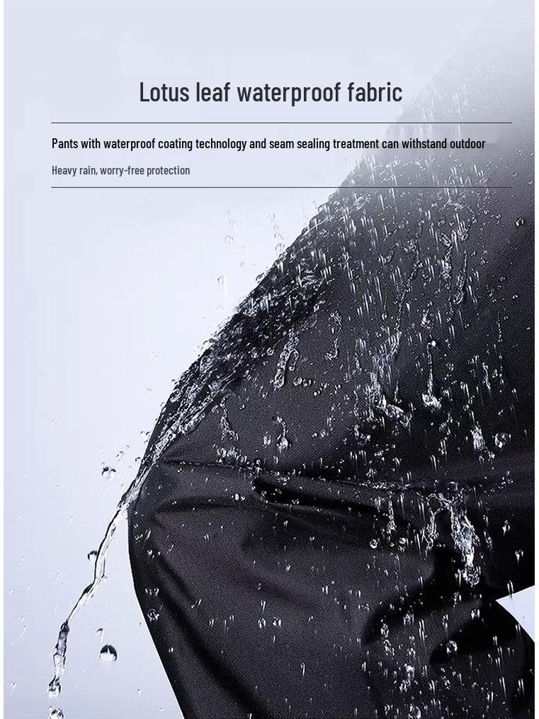 Светоотражающие дождевые брюки повышенной видимости для безопасности дорожного движения и патрулирования