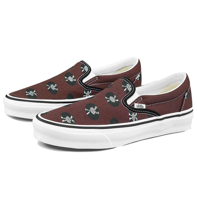 Vans Кеды Wacko Maria X Vans Og Classic Slip On 'Brown Records' VN0A45JK595