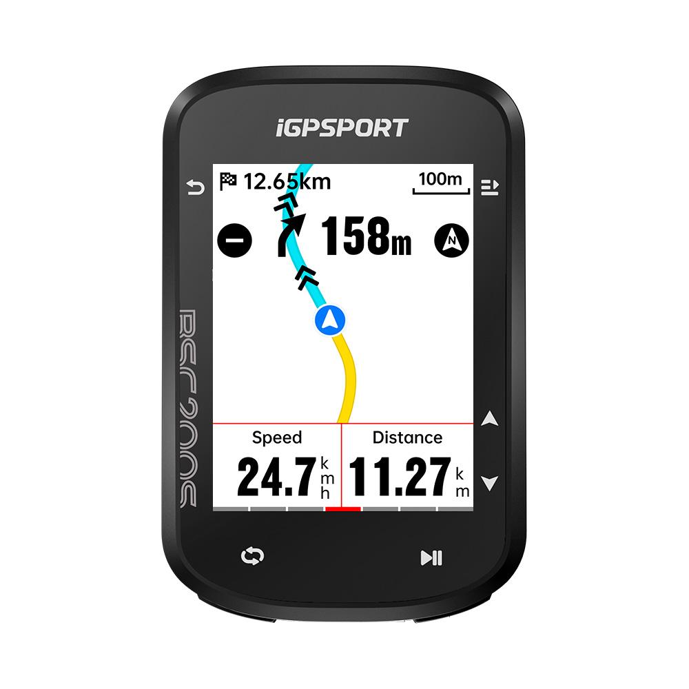 iGPSPORT BSC200S Colorful Screen Computer ANT+ Wireless Bike Speedometer Bluetooth GPS Noute Navigation Notification Odometer