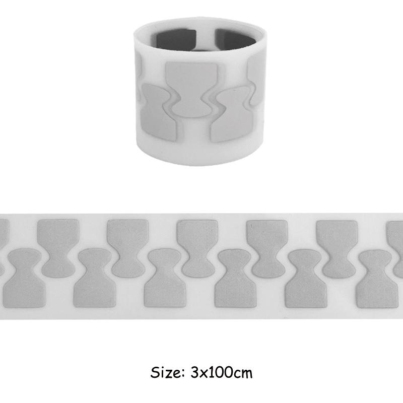 Серебряные светоотражающие ленты патч Высоковидимая виниловая пленка наклейки для одежды Diy Parches Ropa теплопередача фрукты декор патч 3x100 см