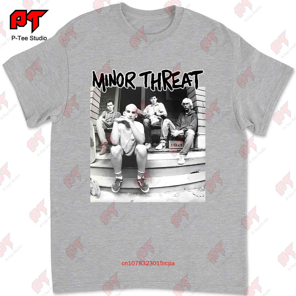 Vintage 90S Minor Threat T Shirt Xl Fugazi Hardcore Punk Black Flag Bad Brains 3EIW