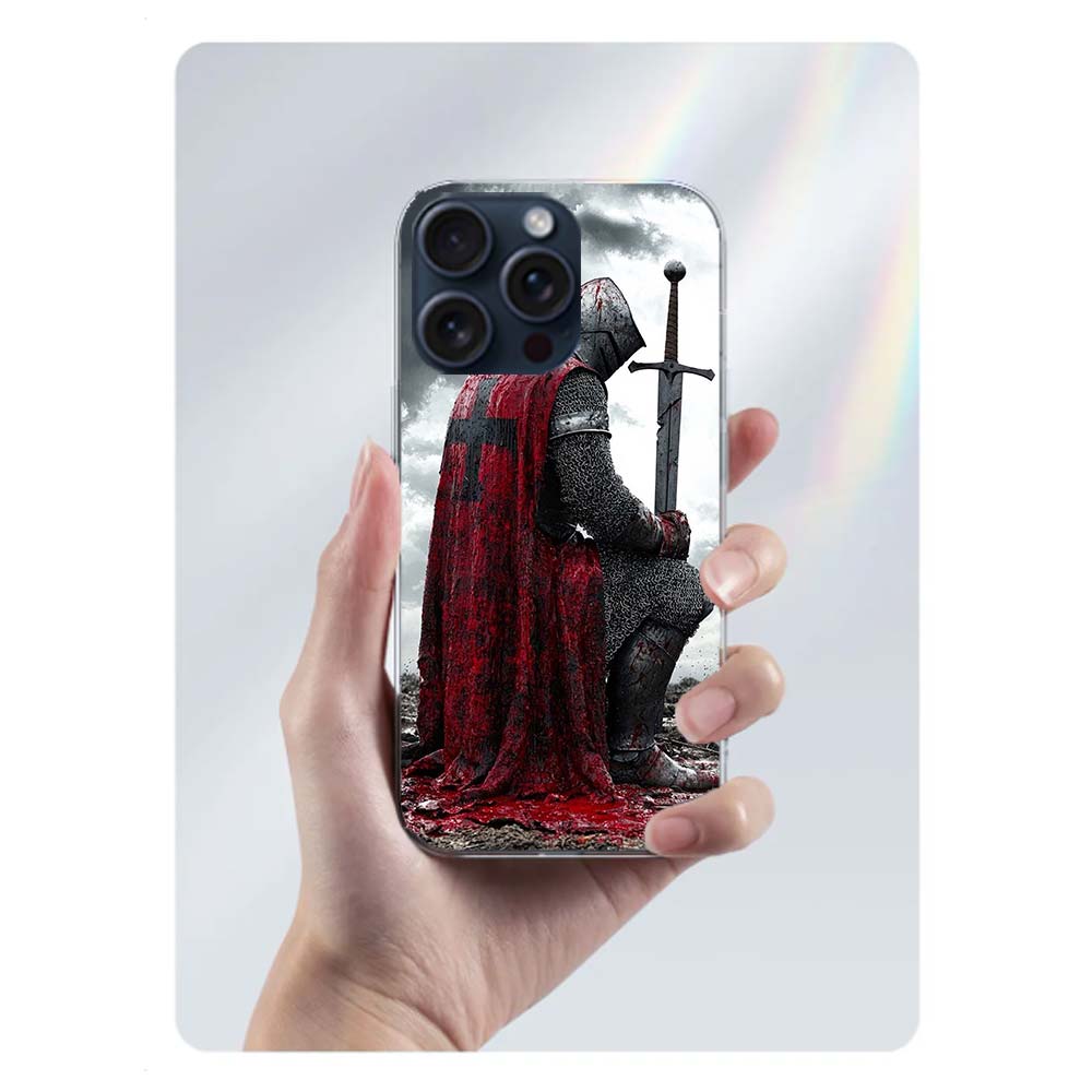 The Bright Red Crusade Clear Phone Case For Iphone 17 Air 16 Pro Max 15 Pro 14 Plus 17E 16E 11 13 12 Mini Cover Cases Fundas Cel