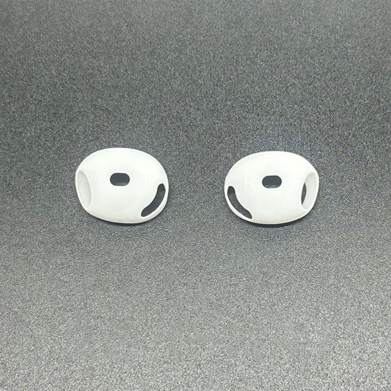 1 пара силиконовых амбушюр для кейса Airpods 4, защитные накладки для беспроводных наушников, амбушюры