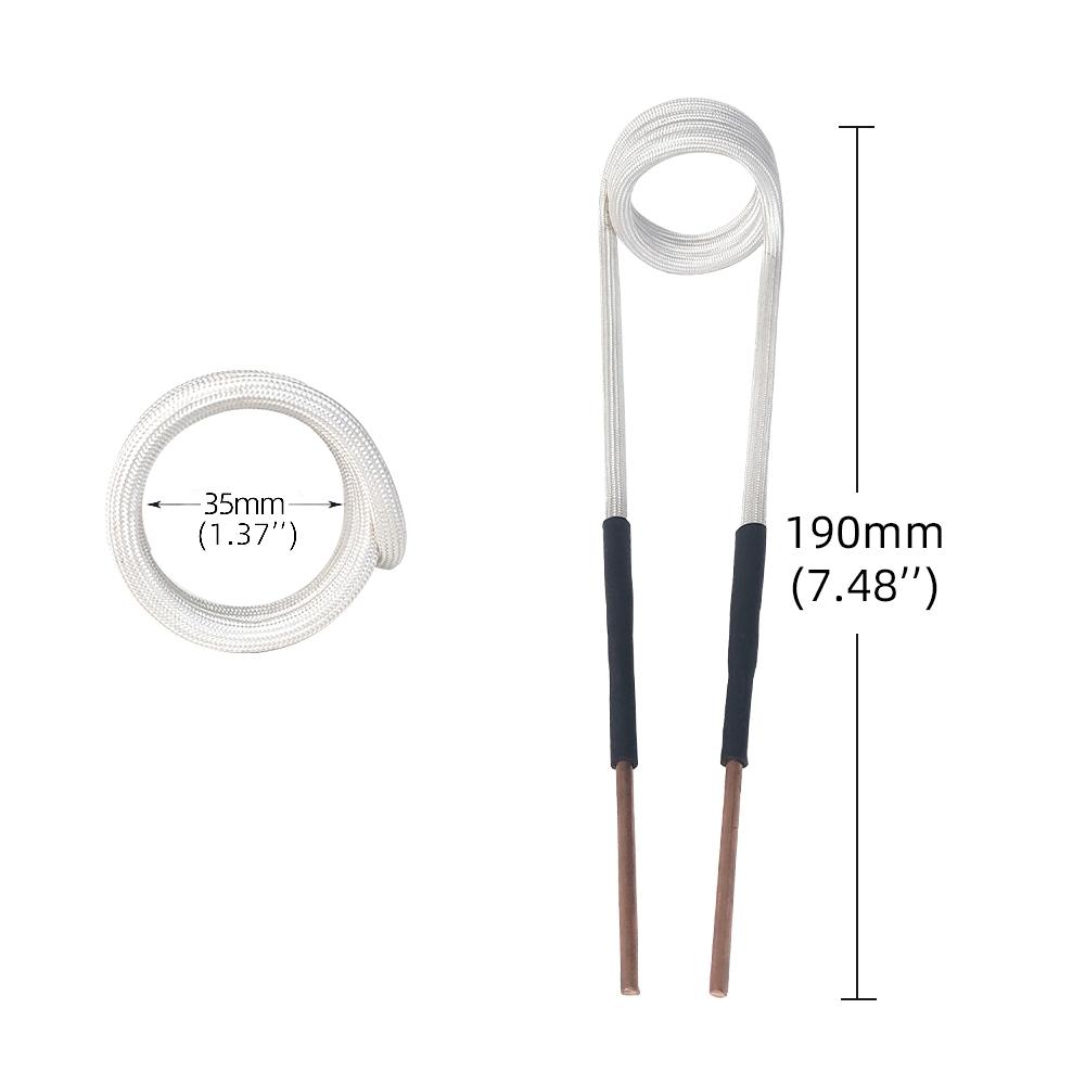 Магнитный индукционный нагреватель индукторная катушка для 1000 Вт мини портативный высокочастотный беспламенный электромагнитный индукционный нагреватель